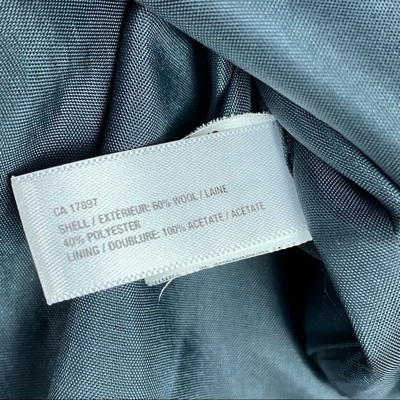 GAP Women’s Blue Black Plaid Short-sleeve A-Line Shift Mini Dress [Size XS] - Picture 12 of 14